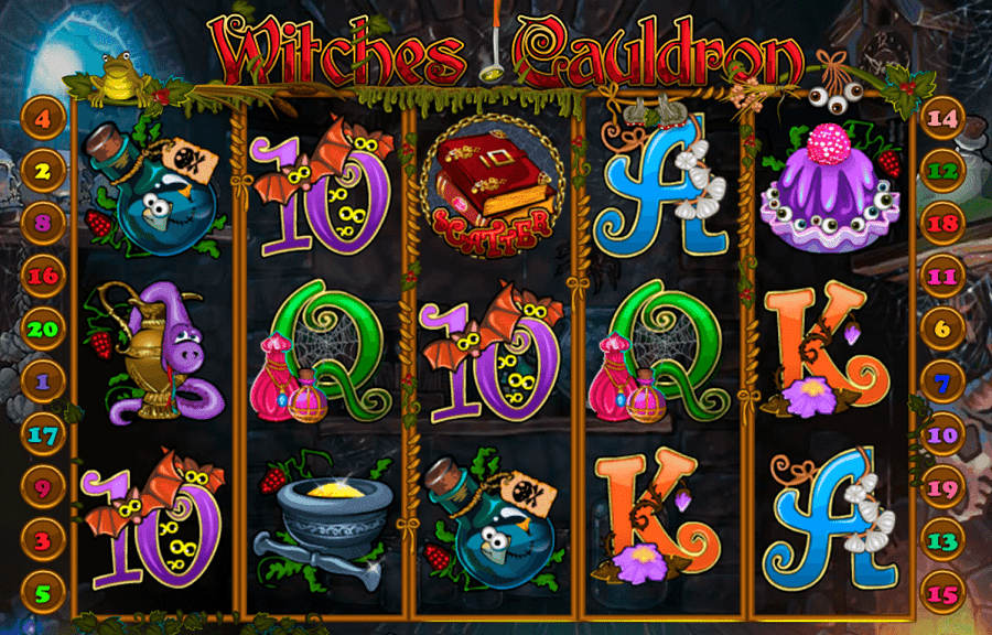 Witches Cauldron Spielautomat