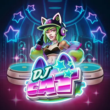 DJ Cat Slot Game Interface