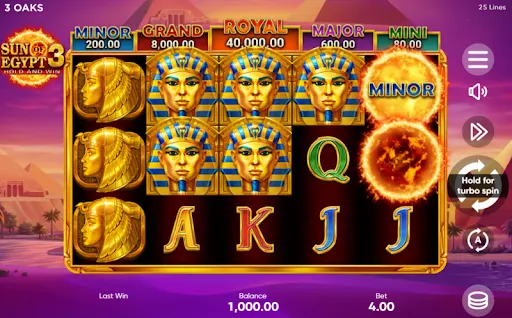 Sun of Egypt 3 Slot de