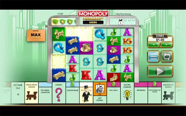 slot tablero Monopoly